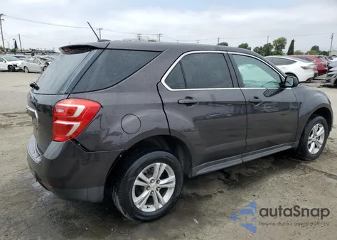 2016 Chevrolet Equinox Ls из США, поврежденный, VIN 2GNALBEK1G6336055